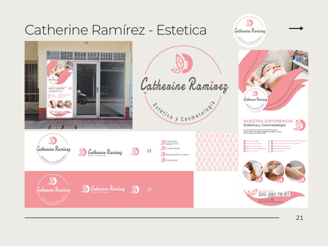 Caso de portafolio Catherine Ramírez Estética
