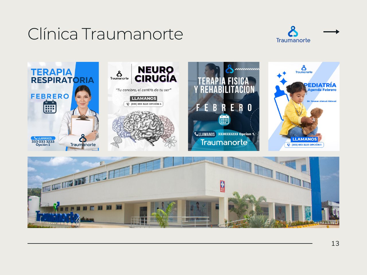 Caso de portafolio Clínica Traumanorte